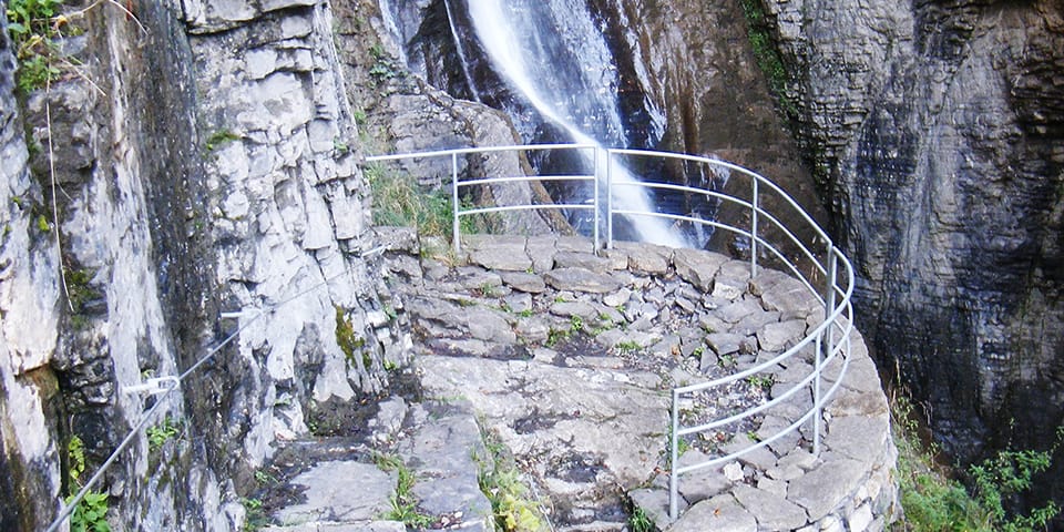 Felspfad Alpbachschlucht