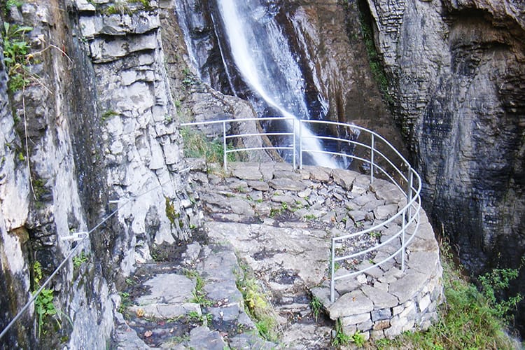 Restaurierung Felspfad Alpbachschlucht