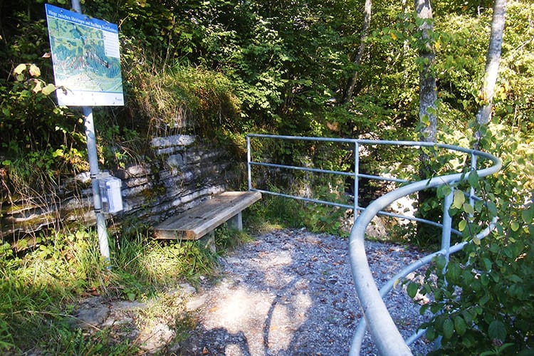 Restaurierung Felspfad Alpbachschlucht