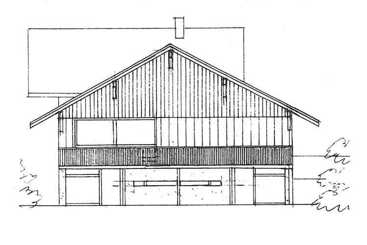 Plan 1 Wohnhaus Innertkirchen