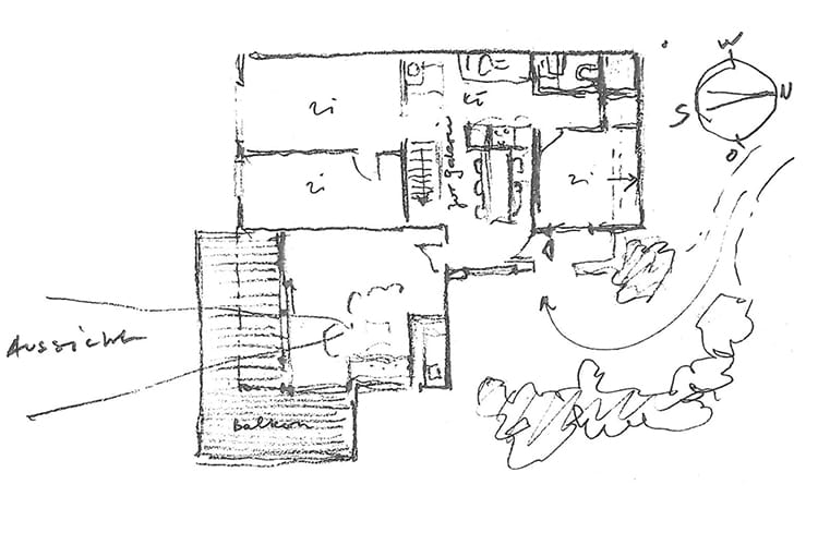 Plan 2 Wohnteil Innertkirchen